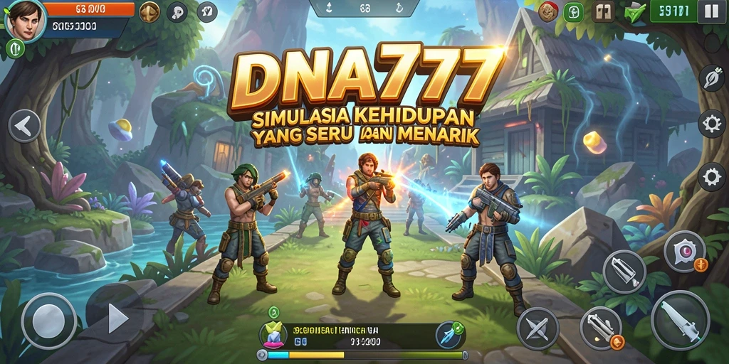 Tampilan gameplay DNA777 yang menarik dan interaktif dalam simulasi kehidupan.