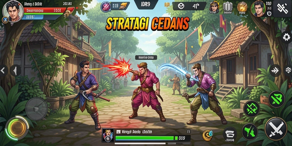 Tampilan gameplay strategis di IDR89 yang menegangkan.