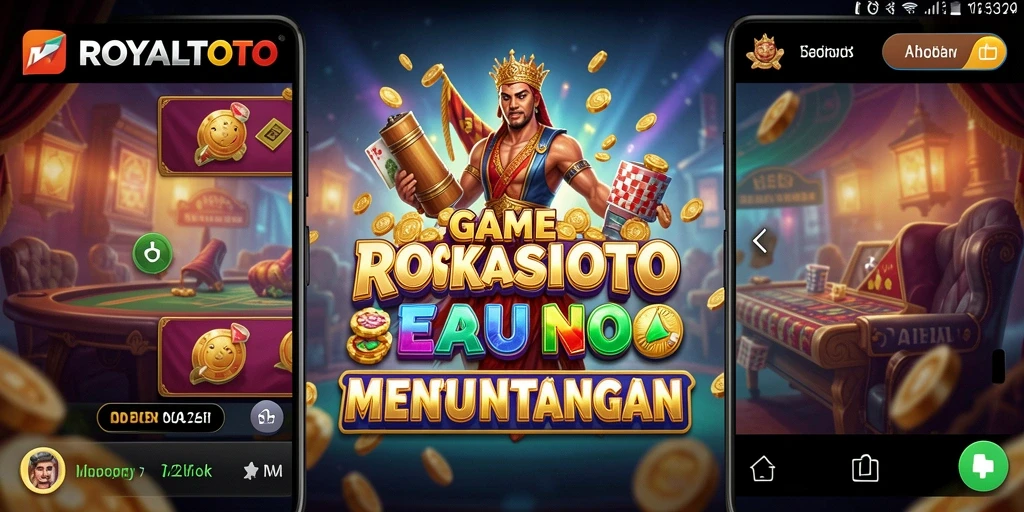 Tampilan menarik dari gameplay ROYALTOTO dengan banyak pilihan permainan Kasino.